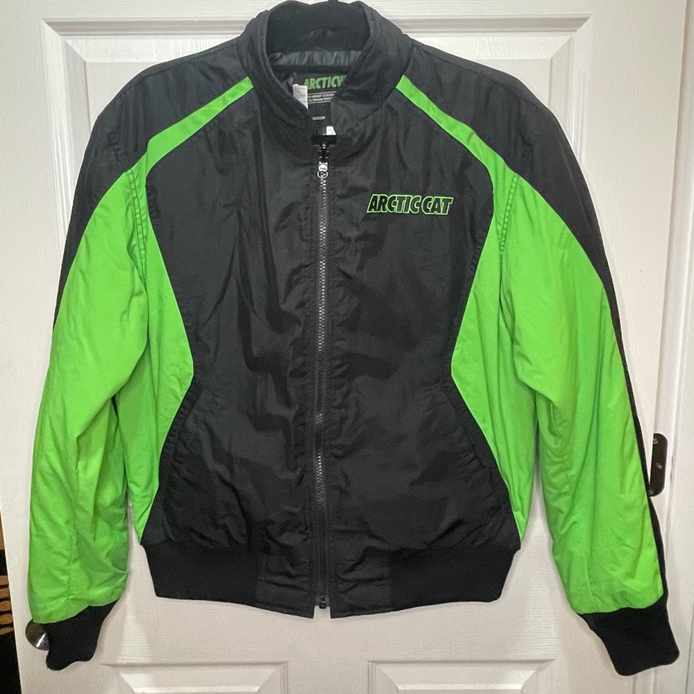 Arctic Cat Liner Jacket - Black and Country Green